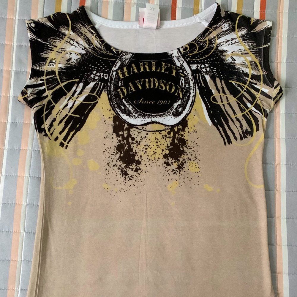 NWOT Harley-Davidson French Quarter Shirt